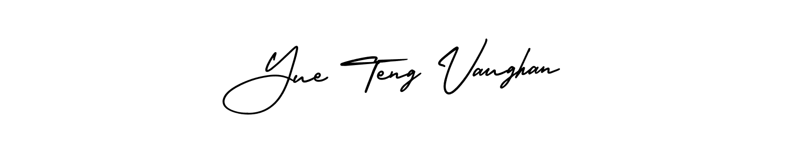 How to make Yue Teng Vaughan signature? AmerikaSignatureDemo-Regular is a professional autograph style. Create handwritten signature for Yue Teng Vaughan name. Yue Teng Vaughan signature style 3 images and pictures png