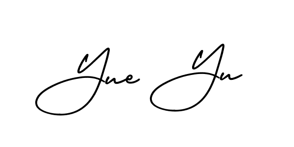 How to make Yue Yu signature? AmerikaSignatureDemo-Regular is a professional autograph style. Create handwritten signature for Yue Yu name. Yue Yu signature style 3 images and pictures png