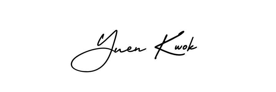 Also You can easily find your signature by using the search form. We will create Yuen Kwok name handwritten signature images for you free of cost using AmerikaSignatureDemo-Regular sign style. Yuen Kwok signature style 3 images and pictures png