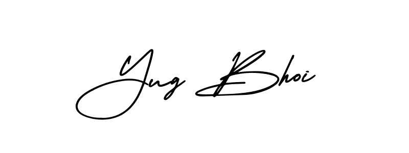 Similarly AmerikaSignatureDemo-Regular is the best handwritten signature design. Signature creator online .You can use it as an online autograph creator for name Yug Bhoi. Yug Bhoi signature style 3 images and pictures png