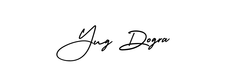 Also You can easily find your signature by using the search form. We will create Yug Dogra name handwritten signature images for you free of cost using AmerikaSignatureDemo-Regular sign style. Yug Dogra signature style 3 images and pictures png