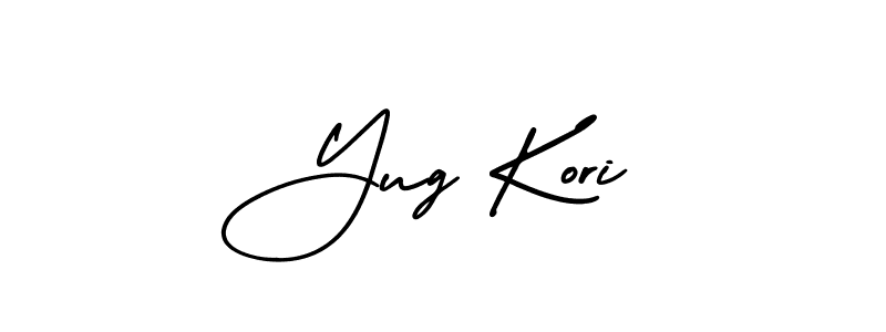 Also we have Yug Kori name is the best signature style. Create professional handwritten signature collection using AmerikaSignatureDemo-Regular autograph style. Yug Kori signature style 3 images and pictures png