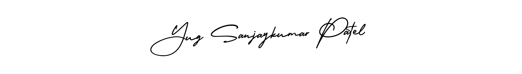 Best and Professional Signature Style for Yug Sanjaykumar Patel. AmerikaSignatureDemo-Regular Best Signature Style Collection. Yug Sanjaykumar Patel signature style 3 images and pictures png