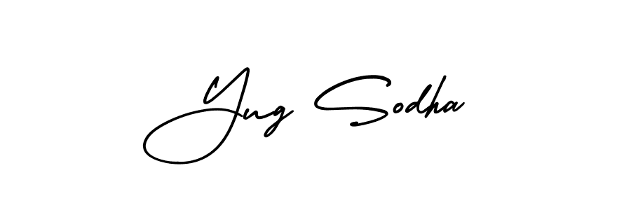 Check out images of Autograph of Yug Sodha name. Actor Yug Sodha Signature Style. AmerikaSignatureDemo-Regular is a professional sign style online. Yug Sodha signature style 3 images and pictures png