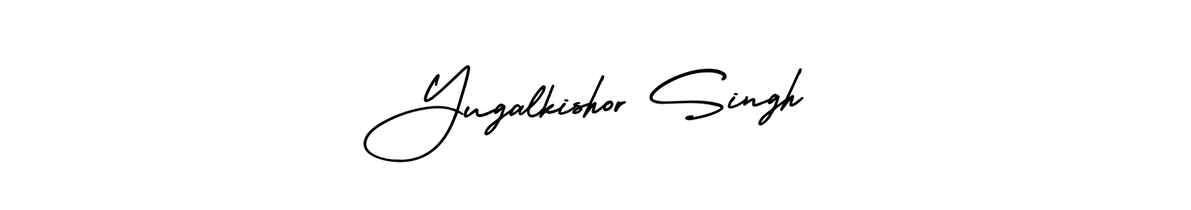 See photos of Yugalkishor Singh official signature by Spectra . Check more albums & portfolios. Read reviews & check more about AmerikaSignatureDemo-Regular font. Yugalkishor Singh signature style 3 images and pictures png