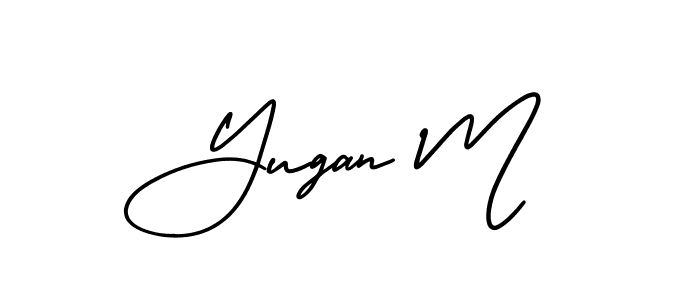 Once you've used our free online signature maker to create your best signature AmerikaSignatureDemo-Regular style, it's time to enjoy all of the benefits that Yugan M name signing documents. Yugan M signature style 3 images and pictures png