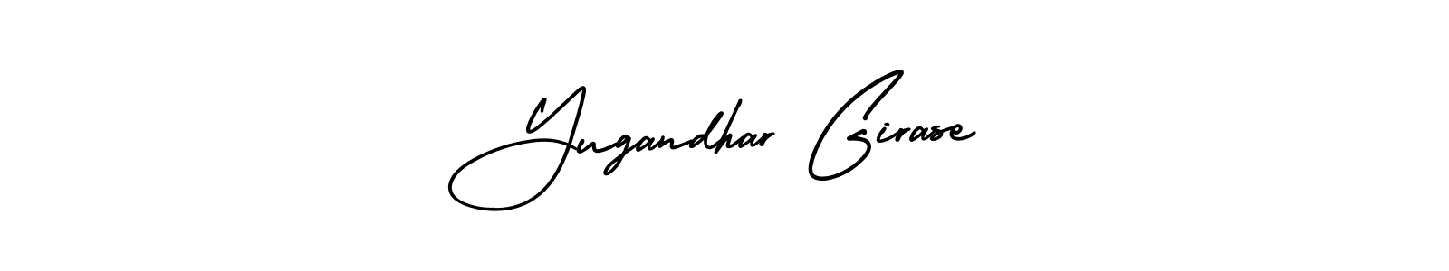 Once you've used our free online signature maker to create your best signature AmerikaSignatureDemo-Regular style, it's time to enjoy all of the benefits that Yugandhar Girase name signing documents. Yugandhar Girase signature style 3 images and pictures png