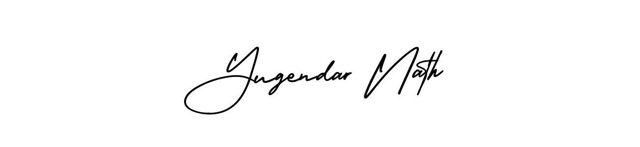 You can use this online signature creator to create a handwritten signature for the name Yugendar Nath. This is the best online autograph maker. Yugendar Nath signature style 3 images and pictures png