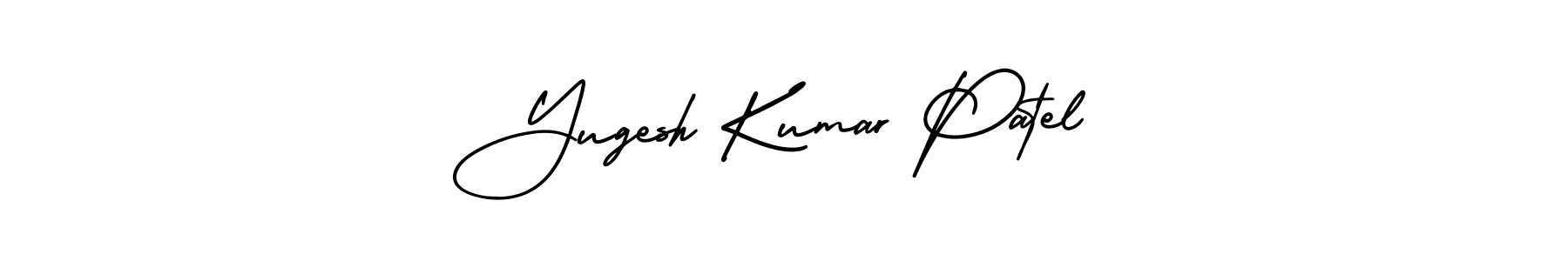 How to Draw Yugesh Kumar Patel signature style? AmerikaSignatureDemo-Regular is a latest design signature styles for name Yugesh Kumar Patel. Yugesh Kumar Patel signature style 3 images and pictures png