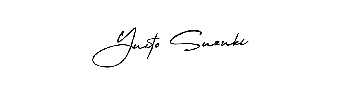 Check out images of Autograph of Yuito Suzuki name. Actor Yuito Suzuki Signature Style. AmerikaSignatureDemo-Regular is a professional sign style online. Yuito Suzuki signature style 3 images and pictures png
