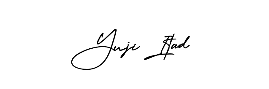 Also we have Yuji Itad name is the best signature style. Create professional handwritten signature collection using AmerikaSignatureDemo-Regular autograph style. Yuji Itad signature style 3 images and pictures png