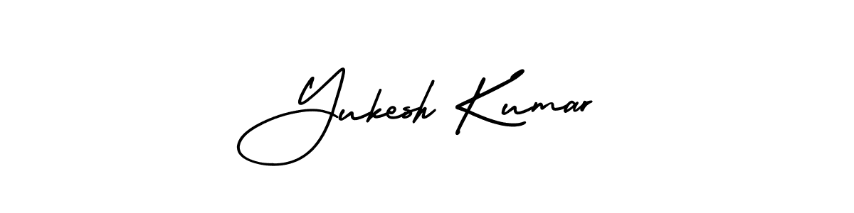 Best and Professional Signature Style for Yukesh Kumar. AmerikaSignatureDemo-Regular Best Signature Style Collection. Yukesh Kumar signature style 3 images and pictures png