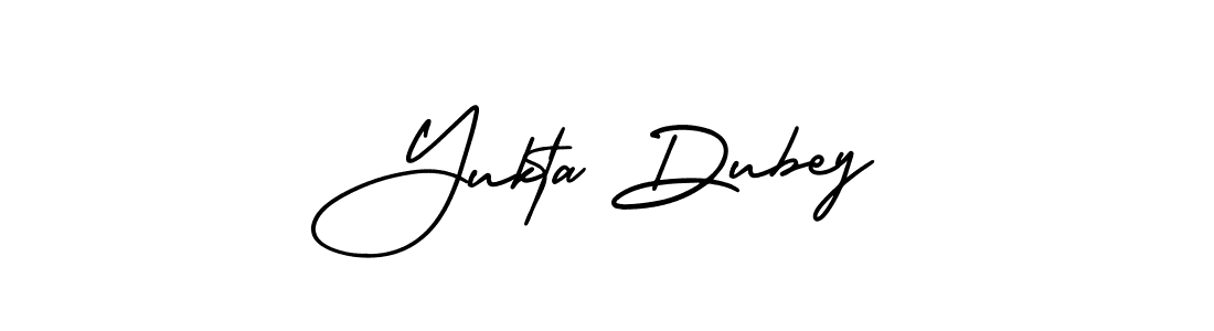 Here are the top 10 professional signature styles for the name Yukta Dubey. These are the best autograph styles you can use for your name. Yukta Dubey signature style 3 images and pictures png