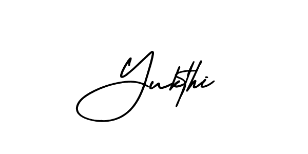 Best and Professional Signature Style for Yukthi. AmerikaSignatureDemo-Regular Best Signature Style Collection. Yukthi signature style 3 images and pictures png