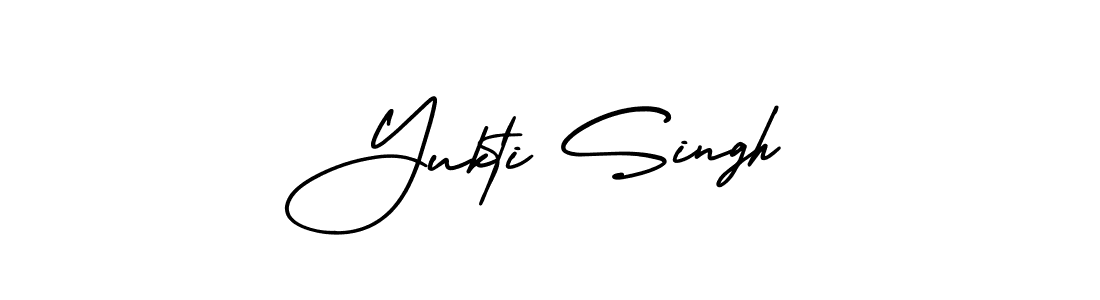 AmerikaSignatureDemo-Regular is a professional signature style that is perfect for those who want to add a touch of class to their signature. It is also a great choice for those who want to make their signature more unique. Get Yukti Singh name to fancy signature for free. Yukti Singh signature style 3 images and pictures png