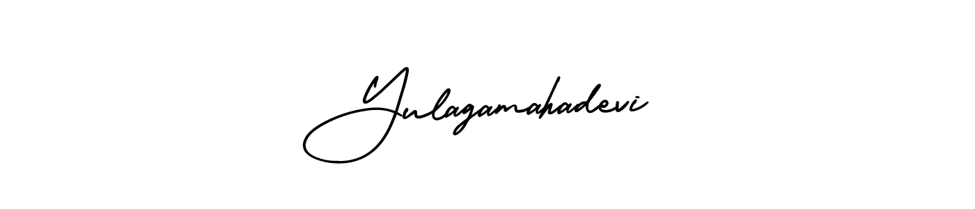 You can use this online signature creator to create a handwritten signature for the name Yulagamahadevi. This is the best online autograph maker. Yulagamahadevi signature style 3 images and pictures png