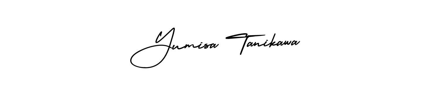 if you are searching for the best signature style for your name Yumisa Tanikawa. so please give up your signature search. here we have designed multiple signature styles  using AmerikaSignatureDemo-Regular. Yumisa Tanikawa signature style 3 images and pictures png
