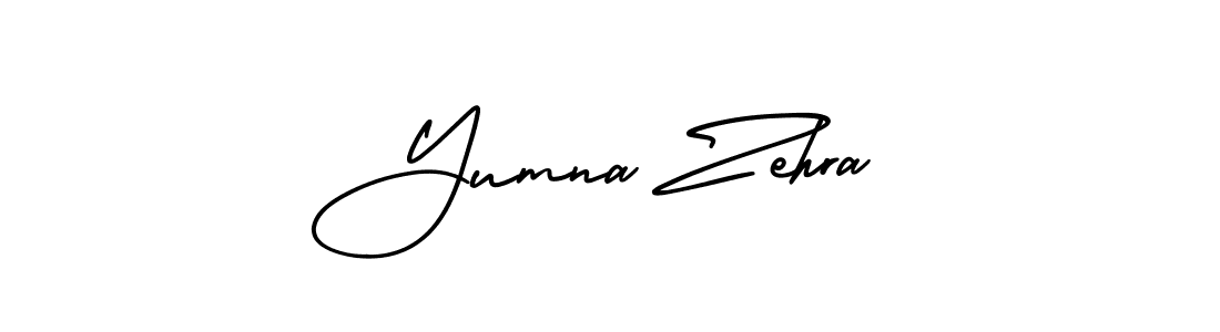 Make a short Yumna Zehra signature style. Manage your documents anywhere anytime using AmerikaSignatureDemo-Regular. Create and add eSignatures, submit forms, share and send files easily. Yumna Zehra signature style 3 images and pictures png