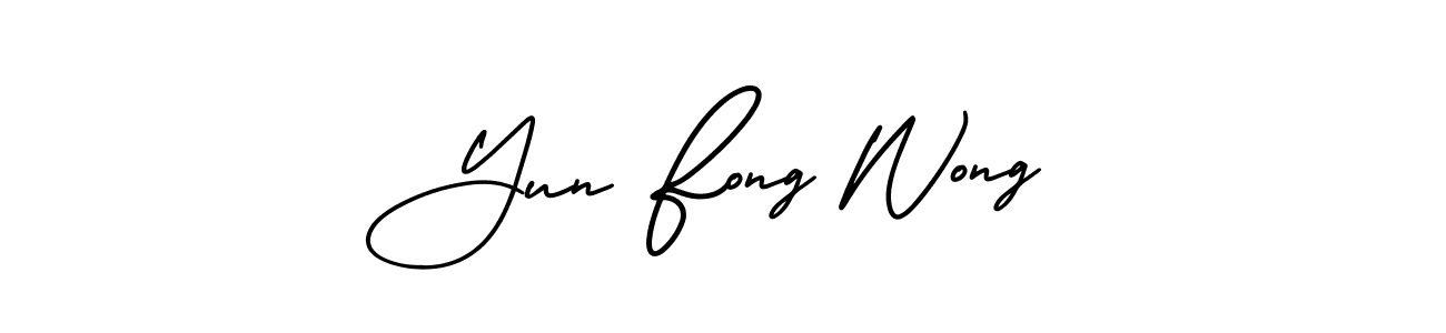 Here are the top 10 professional signature styles for the name Yun Fong Wong. These are the best autograph styles you can use for your name. Yun Fong Wong signature style 3 images and pictures png