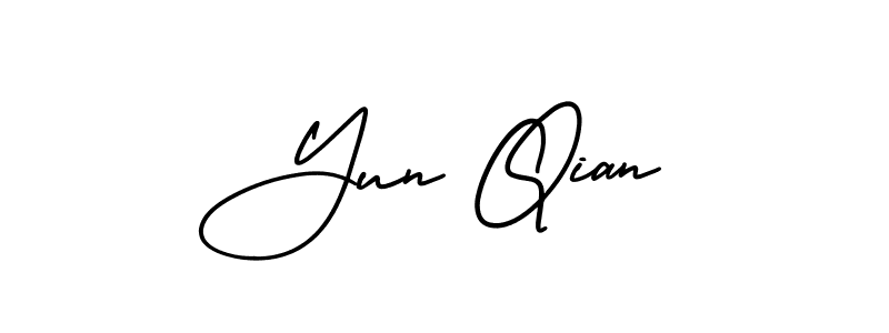 You can use this online signature creator to create a handwritten signature for the name Yun Qian. This is the best online autograph maker. Yun Qian signature style 3 images and pictures png