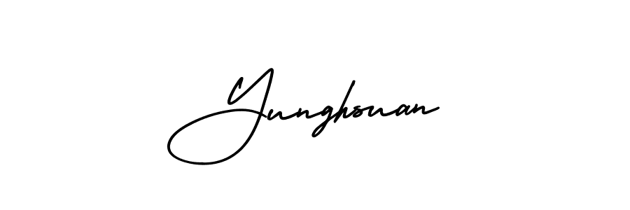 Once you've used our free online signature maker to create your best signature AmerikaSignatureDemo-Regular style, it's time to enjoy all of the benefits that Yunghsuan name signing documents. Yunghsuan signature style 3 images and pictures png