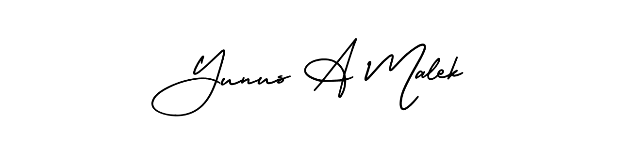 Check out images of Autograph of Yunus A Malek name. Actor Yunus A Malek Signature Style. AmerikaSignatureDemo-Regular is a professional sign style online. Yunus A Malek signature style 3 images and pictures png