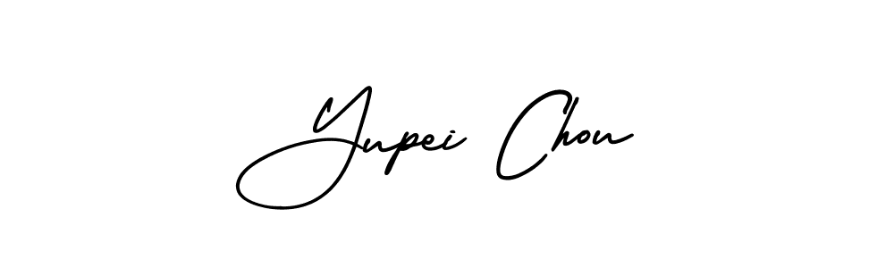 Check out images of Autograph of Yupei Chou name. Actor Yupei Chou Signature Style. AmerikaSignatureDemo-Regular is a professional sign style online. Yupei Chou signature style 3 images and pictures png