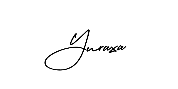 This is the best signature style for the Yuraxa name. Also you like these signature font (AmerikaSignatureDemo-Regular). Mix name signature. Yuraxa signature style 3 images and pictures png