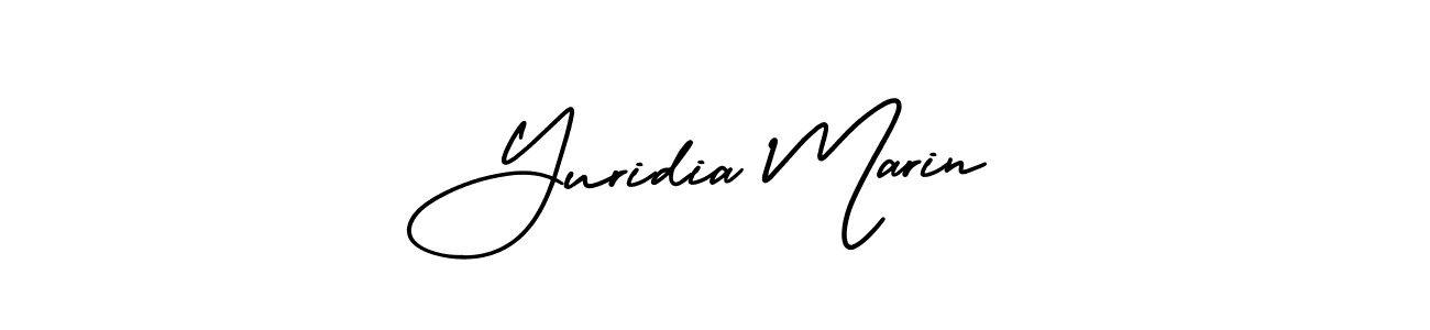 if you are searching for the best signature style for your name Yuridia Marin. so please give up your signature search. here we have designed multiple signature styles  using AmerikaSignatureDemo-Regular. Yuridia Marin signature style 3 images and pictures png