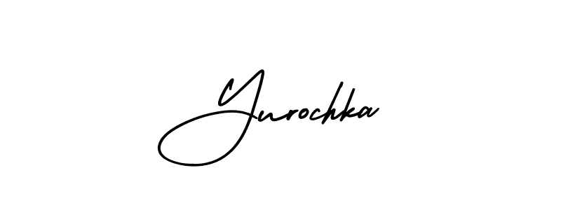 How to make Yurochka signature? AmerikaSignatureDemo-Regular is a professional autograph style. Create handwritten signature for Yurochka name. Yurochka signature style 3 images and pictures png