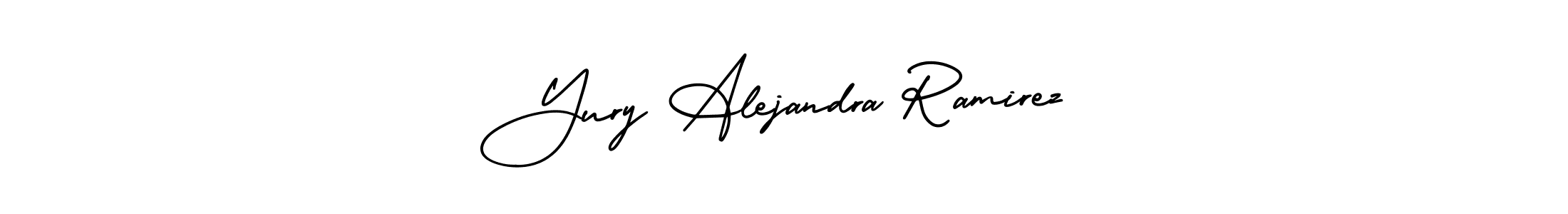 Check out images of Autograph of Yury Alejandra Ramirez name. Actor Yury Alejandra Ramirez Signature Style. AmerikaSignatureDemo-Regular is a professional sign style online. Yury Alejandra Ramirez signature style 3 images and pictures png