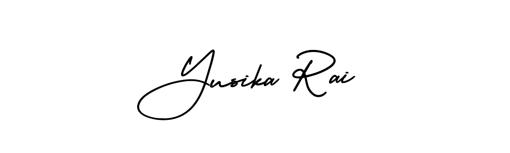 Once you've used our free online signature maker to create your best signature AmerikaSignatureDemo-Regular style, it's time to enjoy all of the benefits that Yusika Rai name signing documents. Yusika Rai signature style 3 images and pictures png