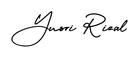 Make a beautiful signature design for name Yusri Rizal. With this signature (AmerikaSignatureDemo-Regular) style, you can create a handwritten signature for free. Yusri Rizal signature style 3 images and pictures png