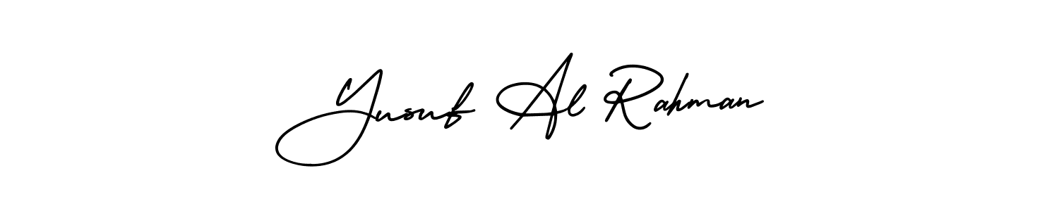 Once you've used our free online signature maker to create your best signature AmerikaSignatureDemo-Regular style, it's time to enjoy all of the benefits that Yusuf Al Rahman name signing documents. Yusuf Al Rahman signature style 3 images and pictures png