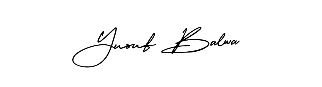 Create a beautiful signature design for name Yusuf Balwa. With this signature (AmerikaSignatureDemo-Regular) fonts, you can make a handwritten signature for free. Yusuf Balwa signature style 3 images and pictures png