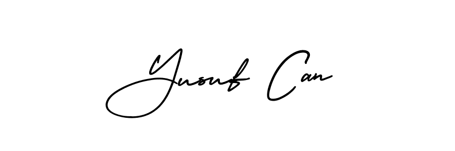Similarly AmerikaSignatureDemo-Regular is the best handwritten signature design. Signature creator online .You can use it as an online autograph creator for name Yusuf Can. Yusuf Can signature style 3 images and pictures png