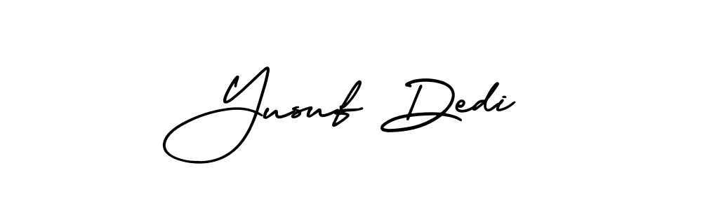 Also You can easily find your signature by using the search form. We will create Yusuf Dedi name handwritten signature images for you free of cost using AmerikaSignatureDemo-Regular sign style. Yusuf Dedi signature style 3 images and pictures png