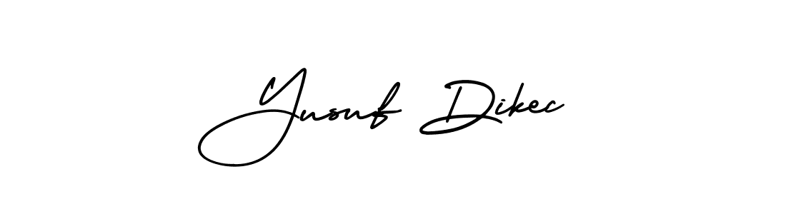 Also You can easily find your signature by using the search form. We will create Yusuf Dikec name handwritten signature images for you free of cost using AmerikaSignatureDemo-Regular sign style. Yusuf Dikec signature style 3 images and pictures png