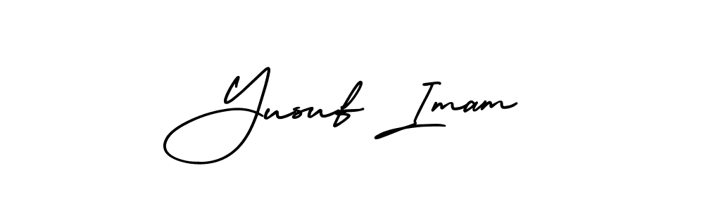 How to Draw Yusuf Imam signature style? AmerikaSignatureDemo-Regular is a latest design signature styles for name Yusuf Imam. Yusuf Imam signature style 3 images and pictures png