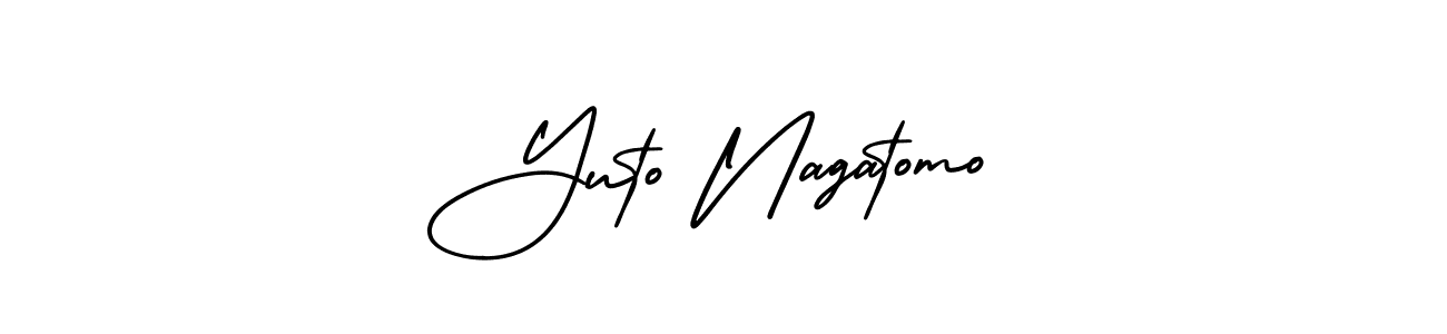 Here are the top 10 professional signature styles for the name Yuto Nagatomo. These are the best autograph styles you can use for your name. Yuto Nagatomo signature style 3 images and pictures png