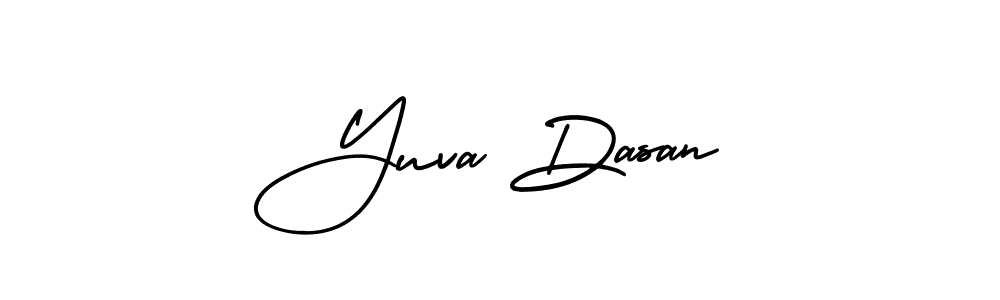 Also You can easily find your signature by using the search form. We will create Yuva Dasan name handwritten signature images for you free of cost using AmerikaSignatureDemo-Regular sign style. Yuva Dasan signature style 3 images and pictures png