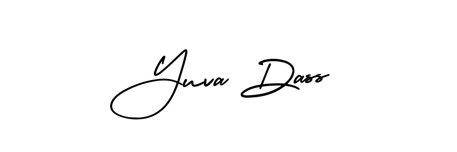 Make a beautiful signature design for name Yuva Dass. Use this online signature maker to create a handwritten signature for free. Yuva Dass signature style 3 images and pictures png