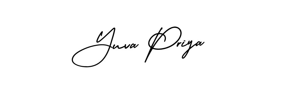 You can use this online signature creator to create a handwritten signature for the name Yuva Priya. This is the best online autograph maker. Yuva Priya signature style 3 images and pictures png