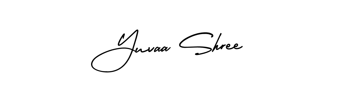 Also we have Yuvaa Shree name is the best signature style. Create professional handwritten signature collection using AmerikaSignatureDemo-Regular autograph style. Yuvaa Shree signature style 3 images and pictures png
