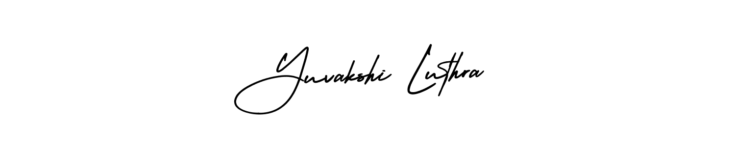 You can use this online signature creator to create a handwritten signature for the name Yuvakshi Luthra. This is the best online autograph maker. Yuvakshi Luthra signature style 3 images and pictures png