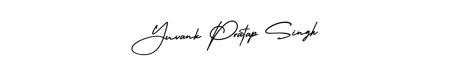 How to make Yuvank Pratap Singh signature? AmerikaSignatureDemo-Regular is a professional autograph style. Create handwritten signature for Yuvank Pratap Singh name. Yuvank Pratap Singh signature style 3 images and pictures png