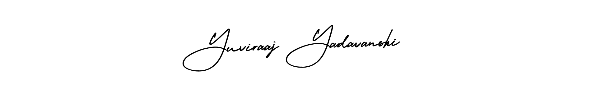 You can use this online signature creator to create a handwritten signature for the name Yuviraaj Yadavanshi. This is the best online autograph maker. Yuviraaj Yadavanshi signature style 3 images and pictures png