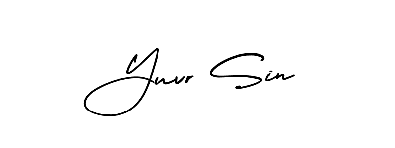 Once you've used our free online signature maker to create your best signature AmerikaSignatureDemo-Regular style, it's time to enjoy all of the benefits that Yuvr Sin name signing documents. Yuvr Sin signature style 3 images and pictures png