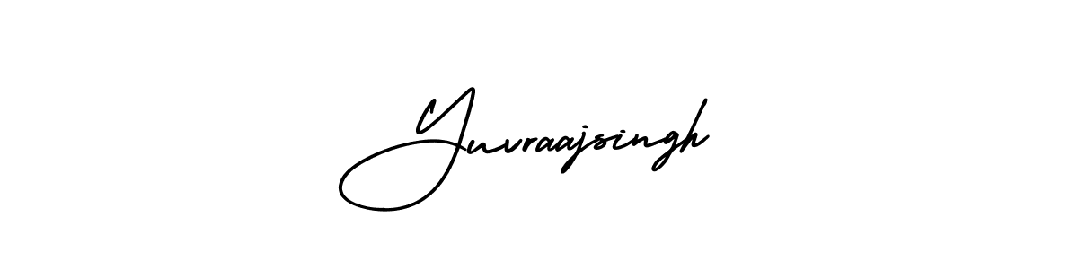 How to make Yuvraajsingh name signature. Use AmerikaSignatureDemo-Regular style for creating short signs online. This is the latest handwritten sign. Yuvraajsingh signature style 3 images and pictures png