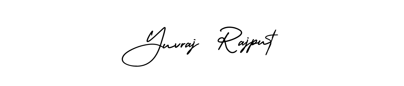 Make a beautiful signature design for name Yuvraj  Rajput. With this signature (AmerikaSignatureDemo-Regular) style, you can create a handwritten signature for free. Yuvraj  Rajput signature style 3 images and pictures png